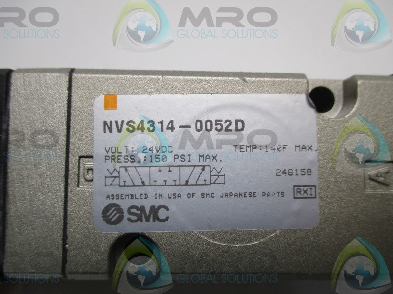 SMC NVS4314-0052D SOLENOID VALVE  NSNP