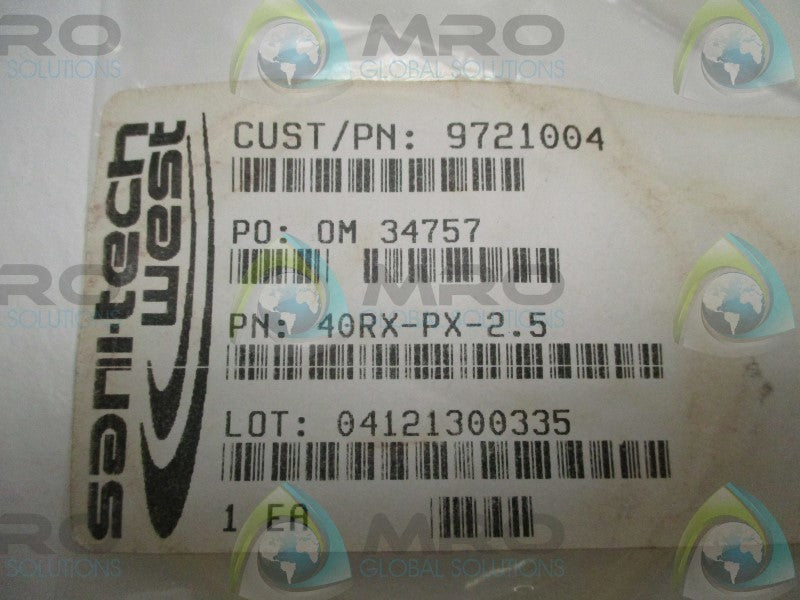 SANI-TECH WEST 40RX-PX-2.5 9721004 GASKET  NSMP
