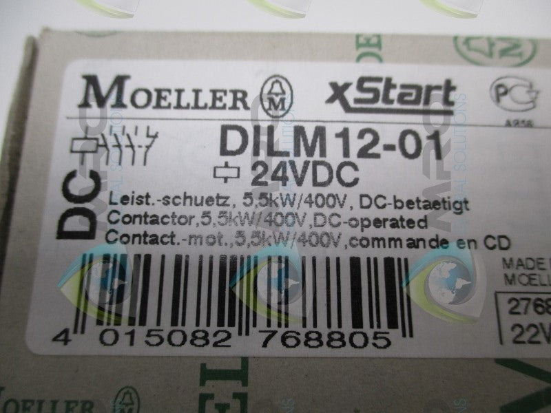 KLOCKNER MOELLER DILM12-01 CONTACTOR 24VDC  NSMP