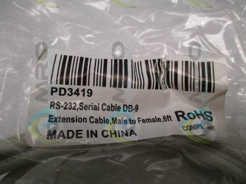 CONNECTOR CABLE PD3419 EXTENSION CABLE 6'  NSMP
