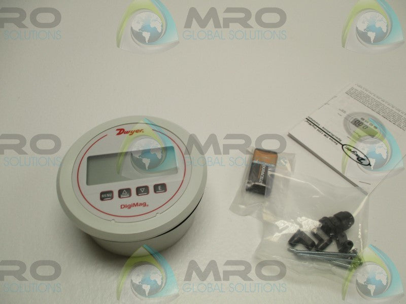 DWYER DM-1203 DIGITAL DIFFERENTIAL PRESSURE GAUGE 0-.5"  NSMP