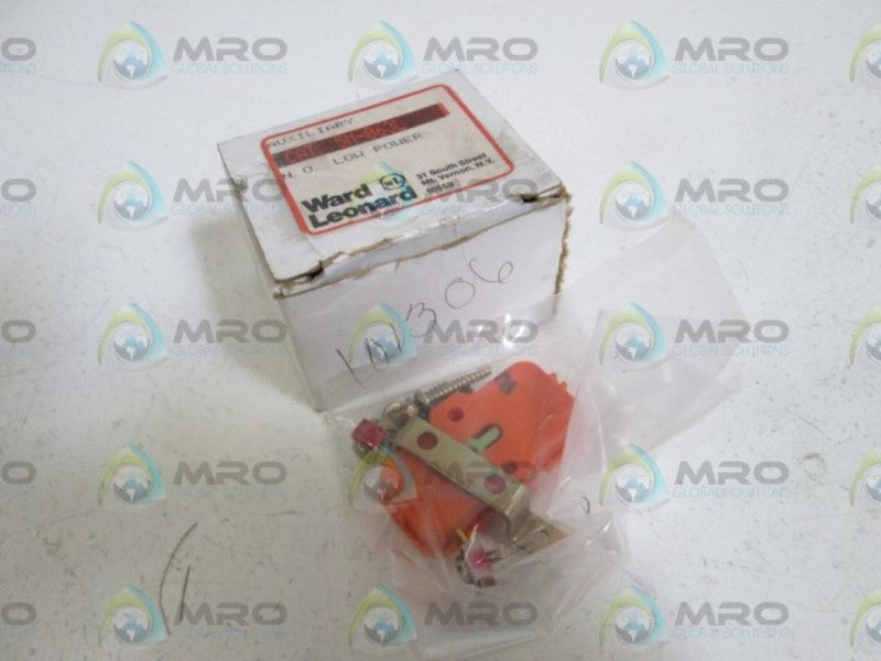 WARD LEONARD CONTACT AUXILIARY NO LO POWER 5M-063L NSMP