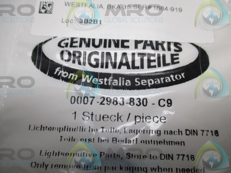 GEA 0007-2983-830-C9 GASKET  NSMP