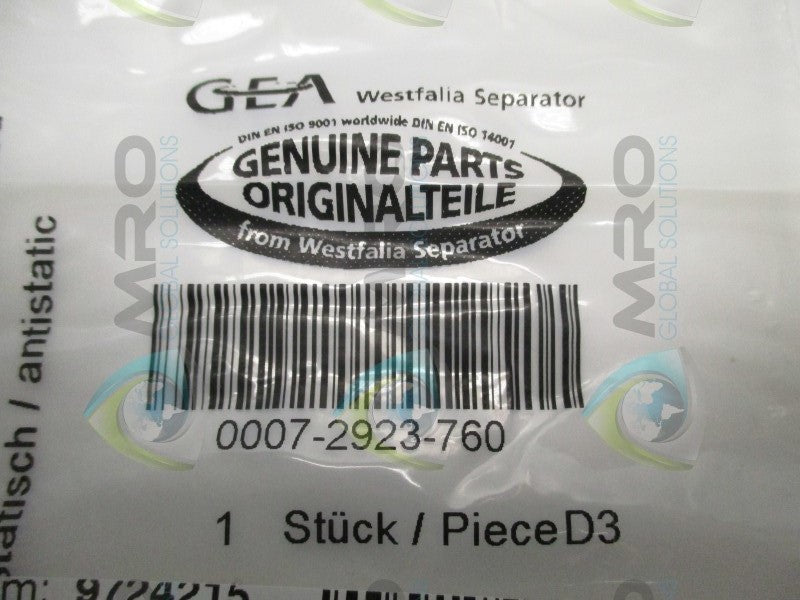GEA 0007-2923-760 GASKET  NSMP