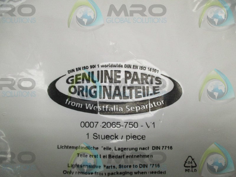 GEA 0007-2065-750-V1 GASKET  NSMP