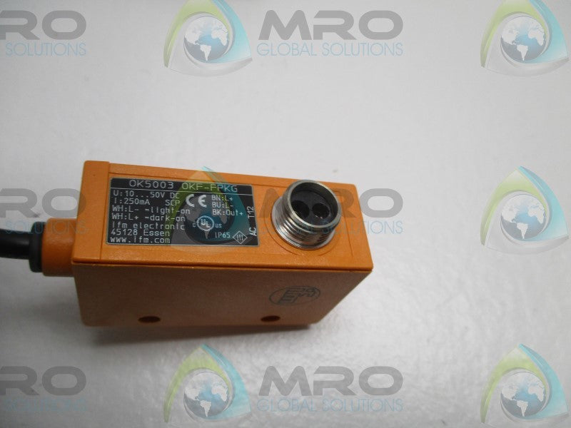 IFM EFECTOR OK5003 PHOTOELECTRIC SENSOR  NSMP
