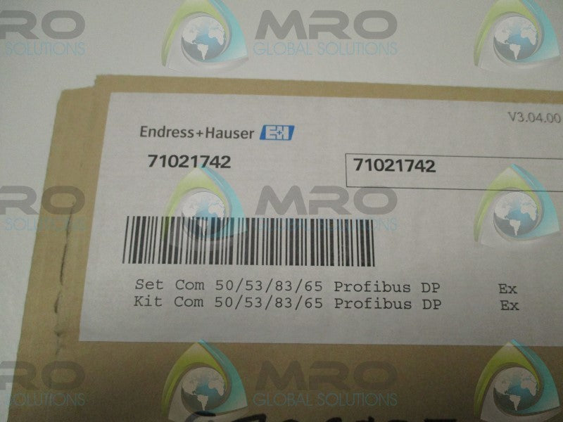 ENDRESS+HAUSER 71021742 INPUT/OUTPUT MODULE PROFIBUS  NSMP