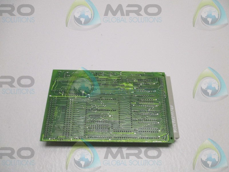 BAUSCH+STROBEL 59080011 CPU BOARD  NSMP
