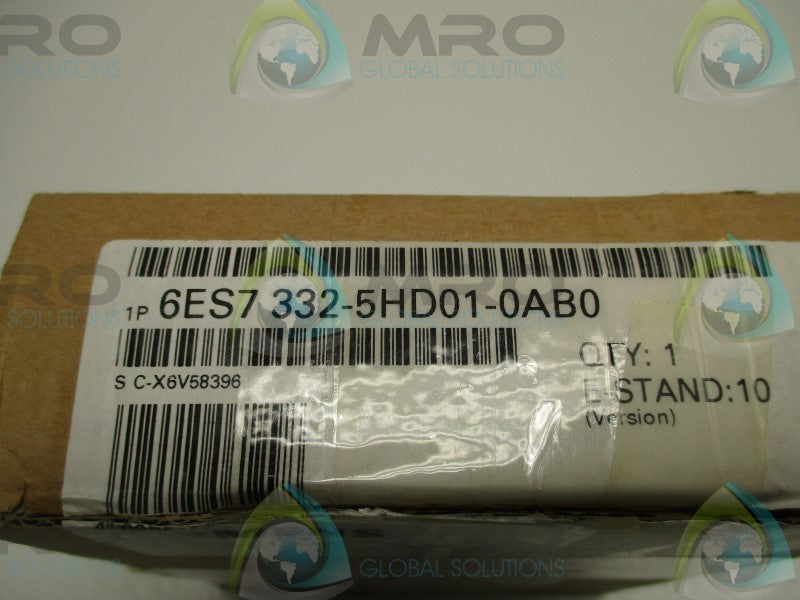 SIEMENS SIMATIC S7 6ES7332-5HD01-0AB0 OUTPUT MODULE  NSMP