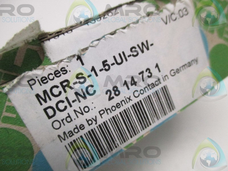 PHOENIX CONTACT MCR-S-1-5-UI-SW-DCI-NC  NSMP