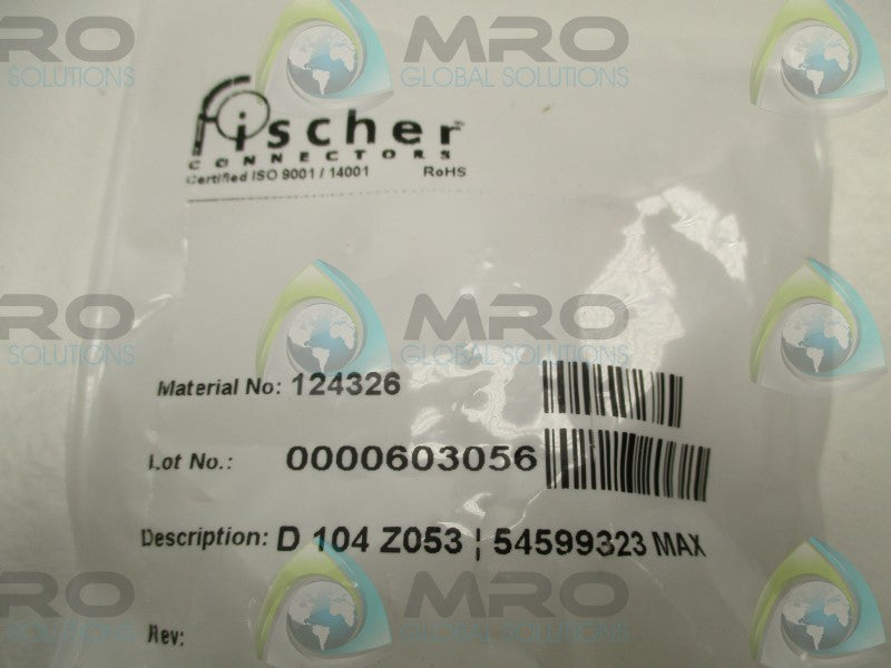 FISCHER 124326 CONNECTOR  NSMP