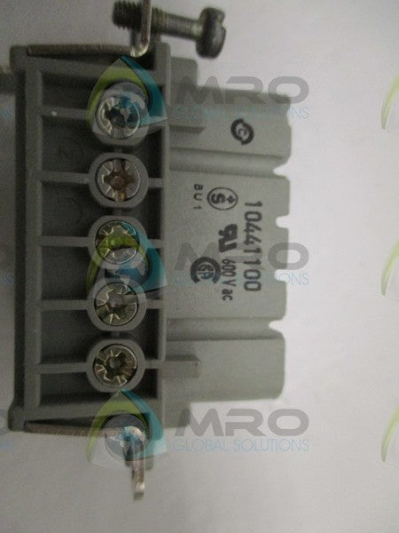 HARTING 10441100 CONNECTOR INSERT  NSNP