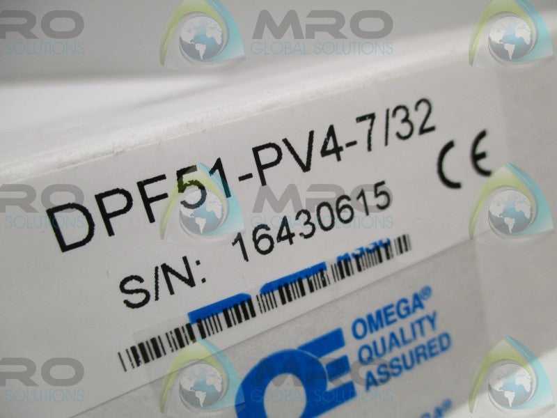 OMEGA DPF51-PV4-7/32 DC VOLTMETER  NSMP