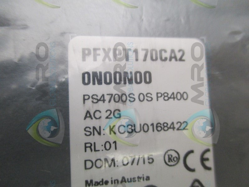 PRO-FACE PFXPT170CA20N00N00 PANEL DISPLAY  NSNP