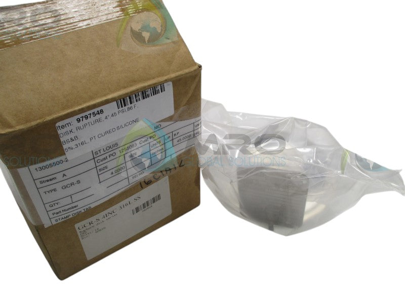 BS&B GCR-S 13005500-2 RUPTURE DISC 4"  NSMP