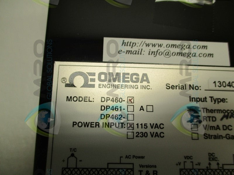 OMEGA DP460-RTD 115VAC NSNP