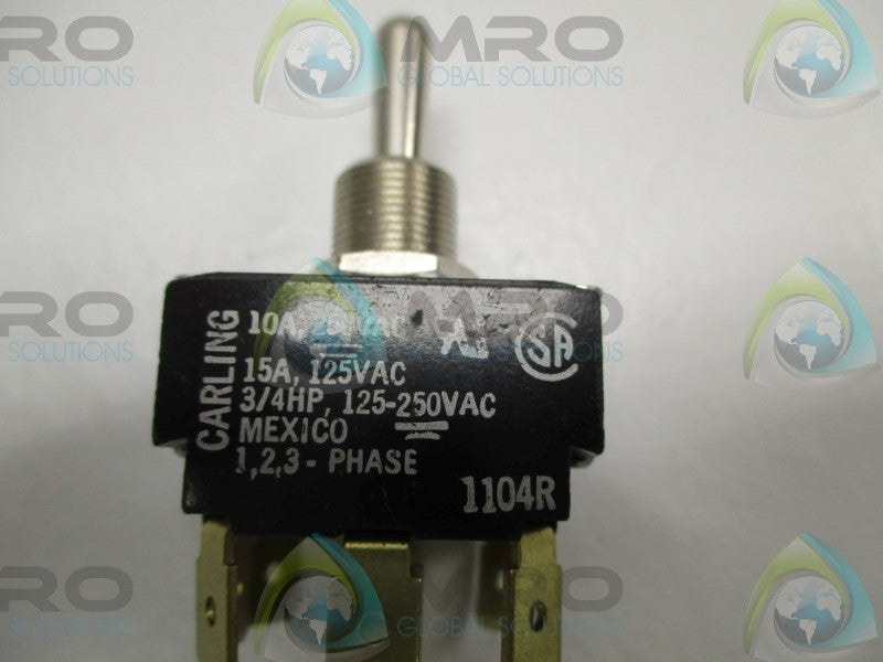 CARLING 1104R TOGGLE SWITCH  NSNP