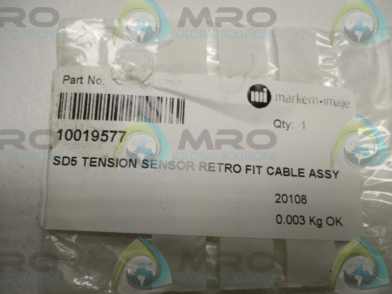 MARKEM IMAJE 10019577 SD5 TENSION SENSOR RETRO FIT CABLE  NSMP