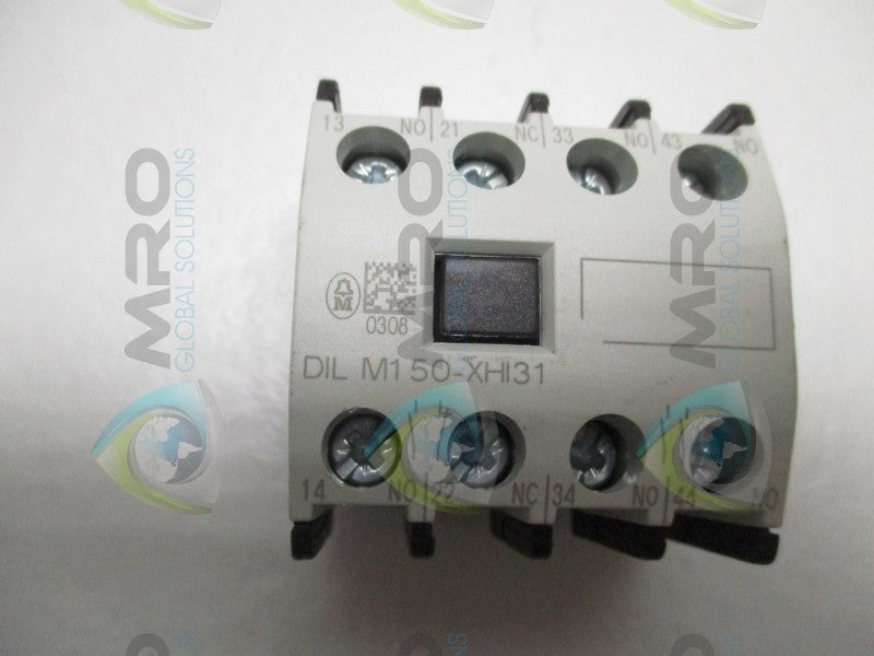 KLOCKNER MOELLER DILM150-XHI31 AUXILIARY CONTACT  NSNP