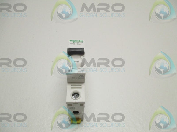 SCHNEIDER IC60H-B3 CIRCUIT BREAKER 3A  NSNP