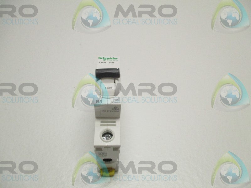 SCHNEIDER IC60H-B3 CIRCUIT BREAKER 3A  NSNP