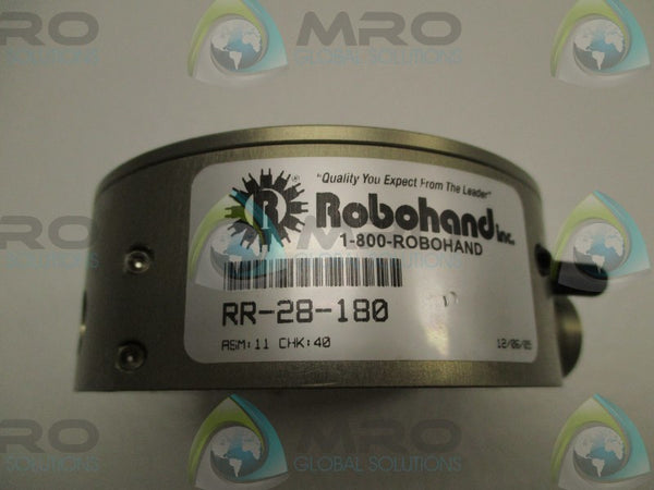 ROBOHAND RR-28-180 PNEUMATIC ROTARY ACTUATOR  NSNP
