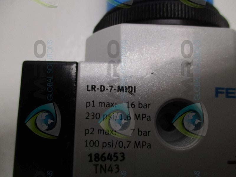 FESTO LR-1/4-D-7-MIDI PRESSURE REGULATING VALVE  NSMP