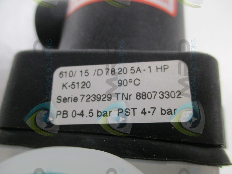 GEMU 610/15/D78205A-1HP DIAPHRAGM VALVE  NSNP