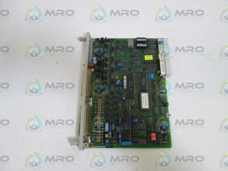 SIEMENS SIMATIC 6ES5244-3AA22 TEMPERATURE CONTROL MODULE UNMP