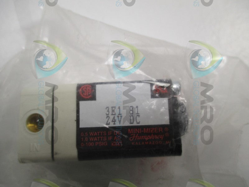 HUMPHREY 3E181 SOLENOID VALVE  NSMP