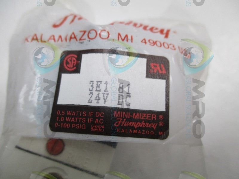 HUMPHREY 3E181 SOLENOID VALVE  NSMP
