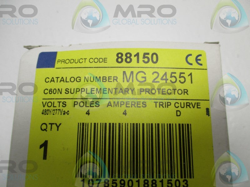 SQUARE D MG24551 CIRCUIT BREAKER 4A  NSMP