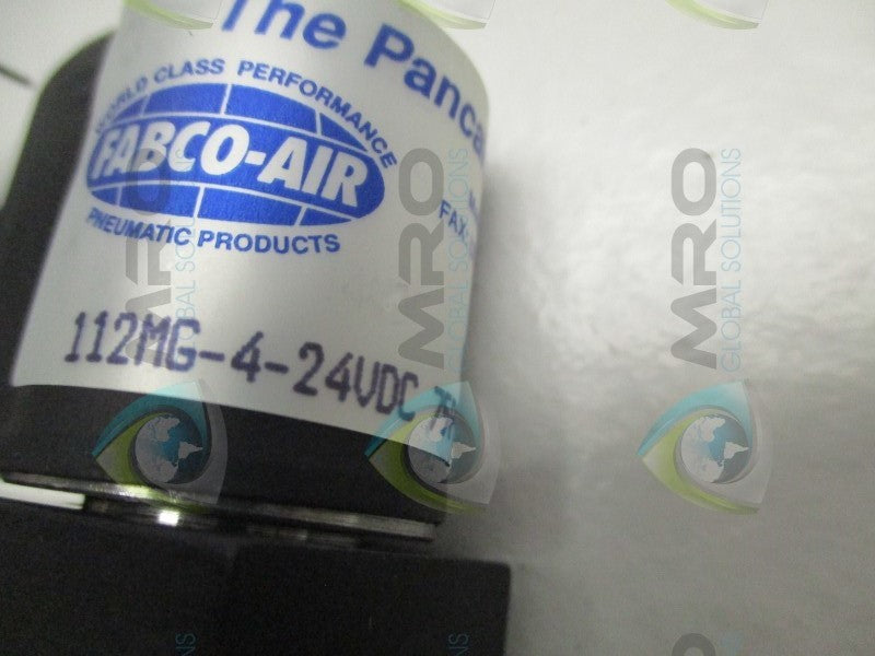 FABCO-AIR 112MG-4-24VDC PNEUMATIC MODULAR VALVE  NSNP