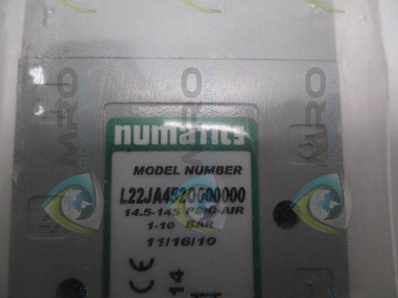 NUMATICS L22JA452O000000 AIR PILOT VALVE  NSNP