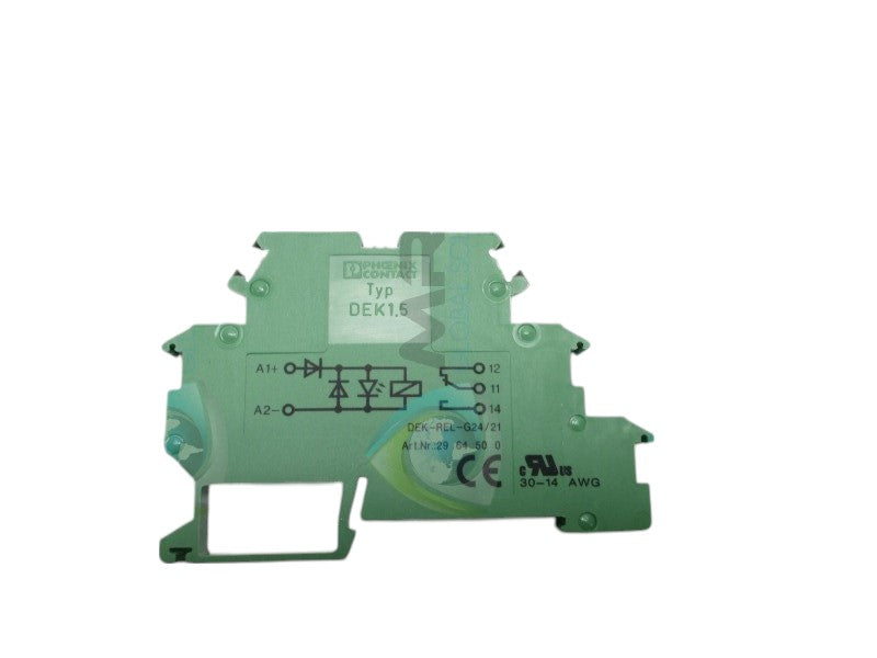 PHOENIX CONTACT DEK-REL-G24/21 TERMINAL BLOCK  NSNP