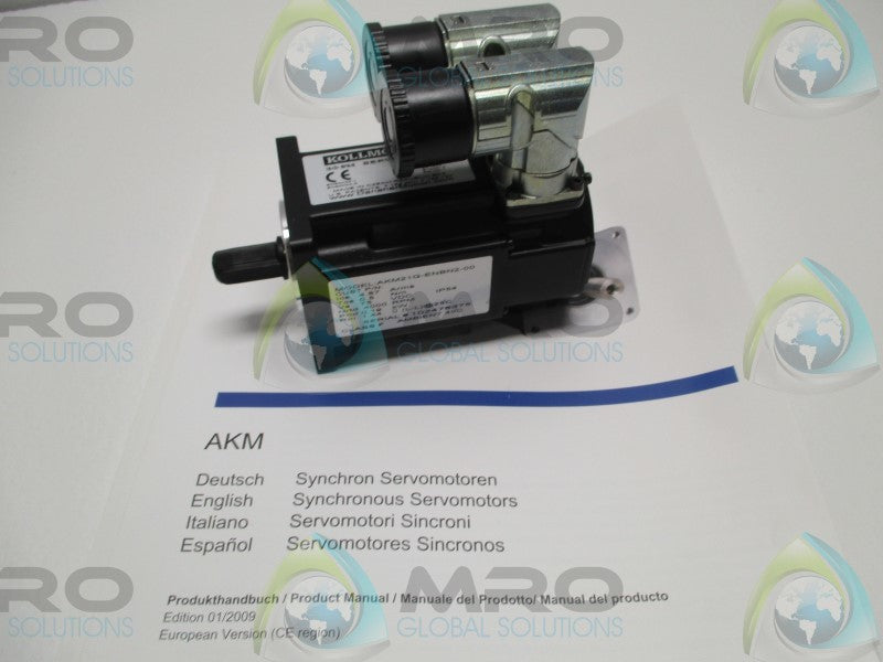 KOLLMORGEN AKM21G-ENBN2-00 SYNCHROUS SERVOMOTOR RPM:4000  NSMP