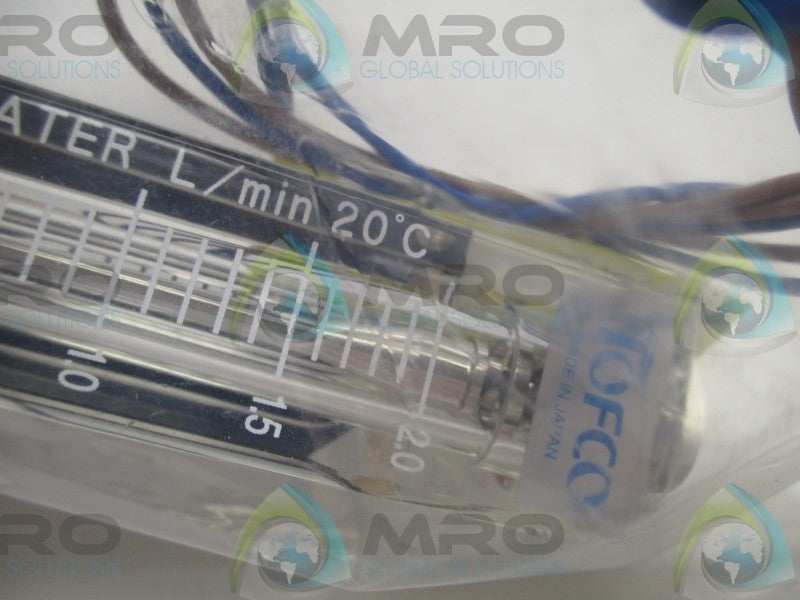 TOFCO BBBS8J68 FLOW METER WATER L/min 20/c 0.1-2.0  NSNP