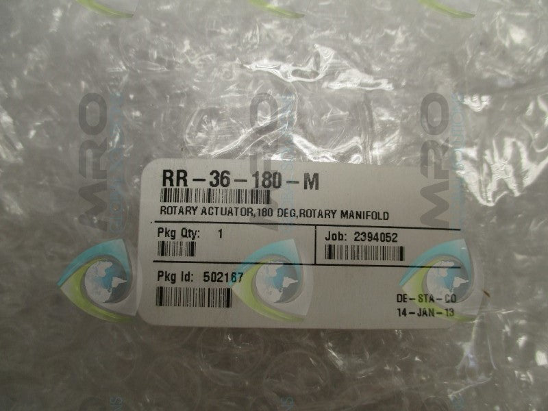 DE-STA-CO RR-36-180-M ROTARY ACTUATOR  NSMP