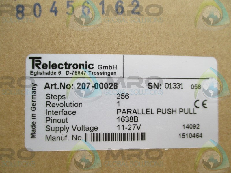 TR ELECTRONIC 207-00028 ENCODER  NSMP