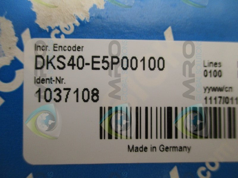 SICK DKS40-E5P00100 INCREMENTAL ENCODER  NSMP