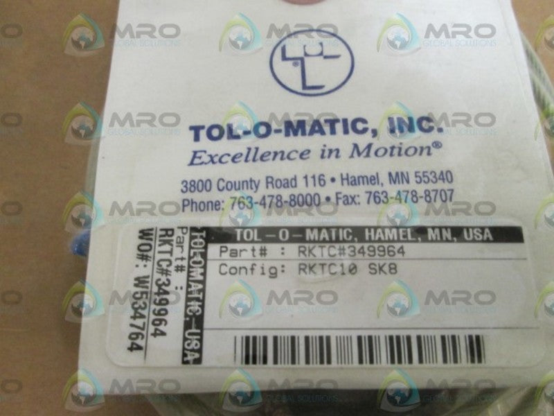 TOL-O-MATIC, INC. RKTC#349964 ORIGINAL PACKAGE