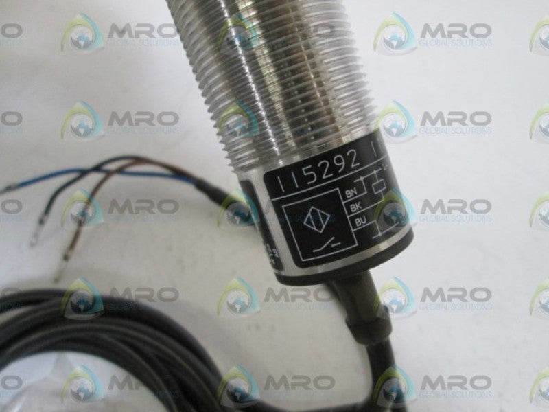 IFM EFECTOR II5292 INDUCTIVE PROXIMITY SENSOR (AS PICTURED) NSMP