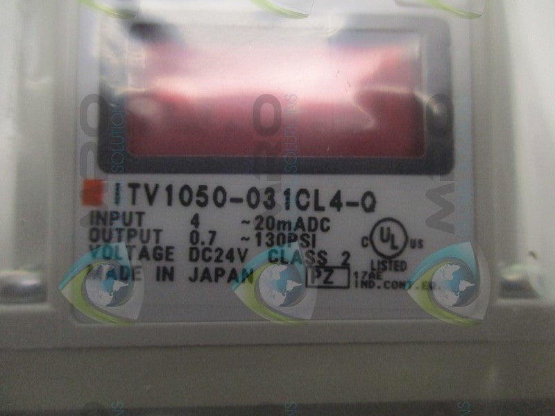 SMC ITV1050-031CL4-Q PNEUMATIC REGULATOR  NSMP