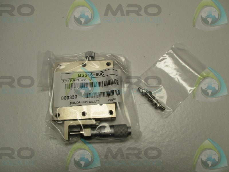 SURUGA SEIKI BSS16-60C LINEAR STAGE POSITIONER  NSMP