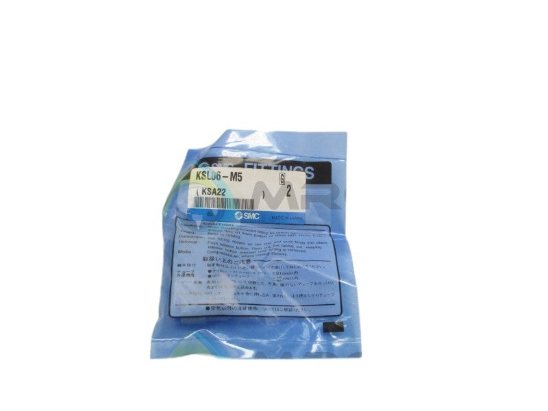 SMC KSL06-M5 FITTING (PKG. OF 2)  NSMP
