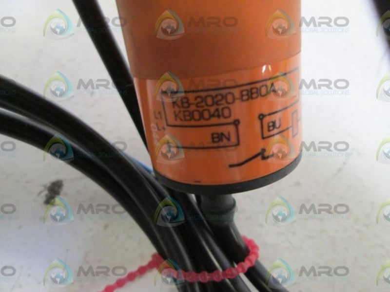IFM EFECTOR KB-2020-BBOA CAPACITIVE SENSOR UNMP