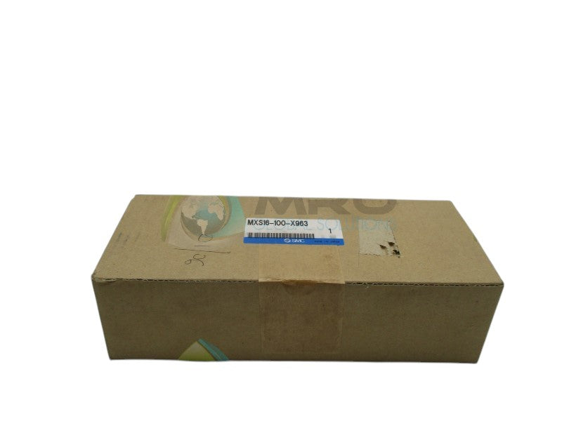 SMC MXS16-100-X963 GUIDED SLIDE CYLINDER  NSFS