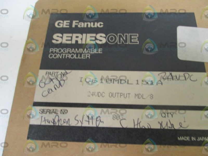 GE FANUC OUTPUT MODULE IC610MDL151A NSMP
