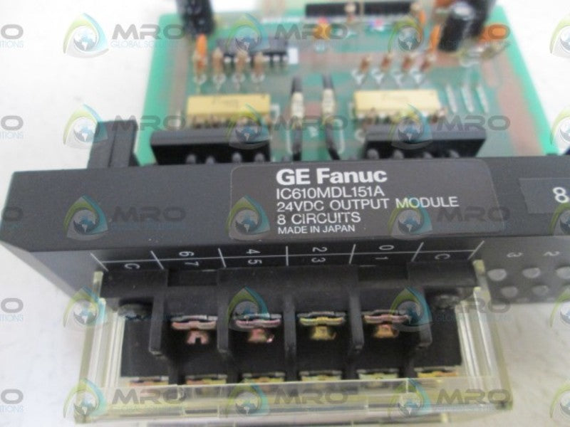 GE FANUC OUTPUT MODULE IC610MDL151A NSMP