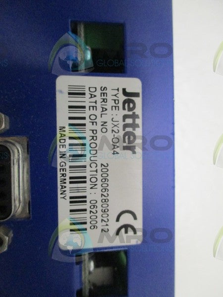 JETTER JX2-OA4 ANALOG OUTPUT MODULE  UNMP